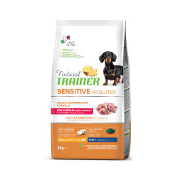 NATURAL TRAINER SENSITIVE NO GLUTEN ADULT ΜΙΝΙ ΚΟΥΝΕΛΙ 