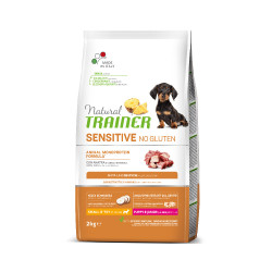 NATURAL TRAINER SENSITIVE NO GLUTEN PUPPY & JUNIOR ΜΙΝΙ ΠΑΠΙΑ 