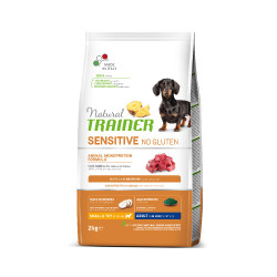 NATURAL TRAINER SENSITIVE NO GLUTEN ADULT ΜΙΝΙ ΑΡΝΙ 