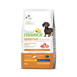 NATURAL TRAINER SENSITIVE NO GLUTEN ADULT MINI ΧΟΙΡΙΝΟ 