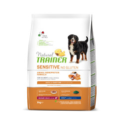 NATURAL TRAINER SENSITIVE NO GLUTEN ADULT M/M ΣΟΛΩΜΟΣ 