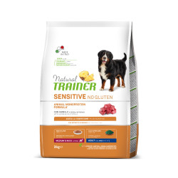 NATURAL TRAINER SENSITIVE NO GLUTEN ADULT M/M ΑΡΝΙ 