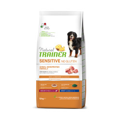 NATURAL TRAINER SENSITIVE NO GLUTEN ADULT M/M ΧΟΙΡΙΝΟ 