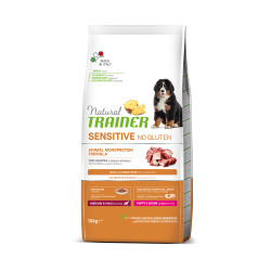 NATURAL TRAINER SENSITIVE NO GLUTEN PUPPY & JUNIOR M/M ΠΑΠΙΑ 