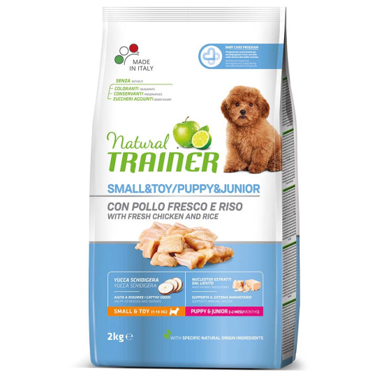 NATURAL TRAINER SMALL & TOY PUPPY FRESH CHICKEN