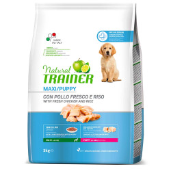 NATURAL TRAINER MAXI PUPPY FRESH CHICKEN