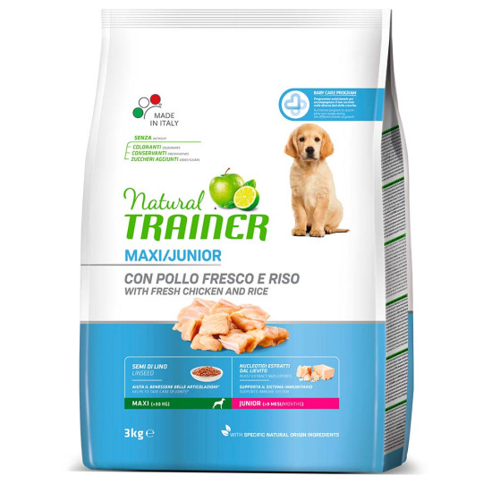 NATURAL TRAINER MAXI JUNIOR FRESH CHICKEN