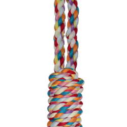 PW TRP Παιχνίδι Σκύλου με σχοινί και χερούλι Ball (34cm)