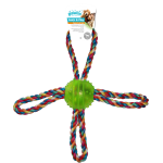 PW TRP Παιχνίδι Σκύλου με σχοινί Ball tug (26cm)