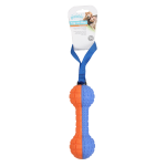 PW Παιχνίδι Σκύλου Squeaky Foam Dumbell με χερούλι