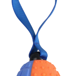 PW Παιχνίδι Σκύλου Squeaky Foam Football με χερούλι