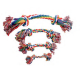 PW Παιχνίδι Σκύλου Rope Bone 2 Knots Multicolor PW Παιχνίδι Σκύλου Rope Bone 2 Knots Multicolor