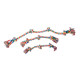 PW Παιχνίδι Σκύλου Rope Bone 3 Knots Multicolor
