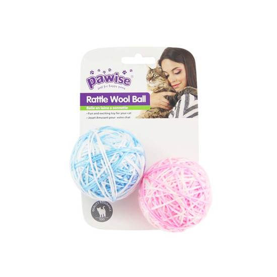 PW Παιχνίδι Γάτας Rattle Wool (6cm) PW Παιχνίδι Γάτας Rattle Wool (6cm)