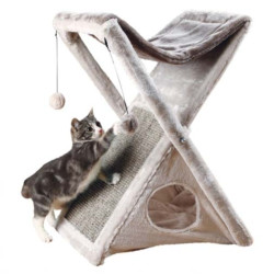 PW Ονυχοδρόμιο 3 in 1 Cat Tower 51x36x62cm