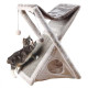 PW Ονυχοδρόμιο 3 in 1 Cat Tower 51x36x62cm