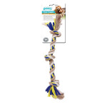 PW Παιχνίδι Σκύλου Floss Tugger 3 Knots Bone