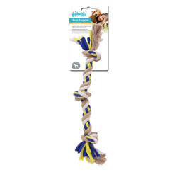 PW Παιχνίδι Σκύλου Floss Tugger 3 Knots Bone