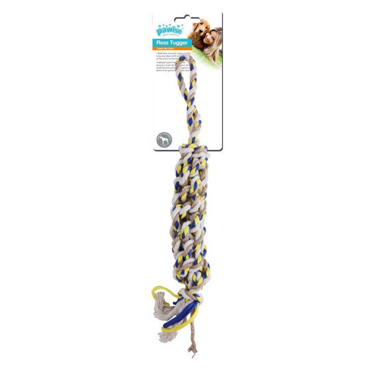 PW Παιχνίδι Σκύλου Floss Tugger Stick με χερούλι (43cm)