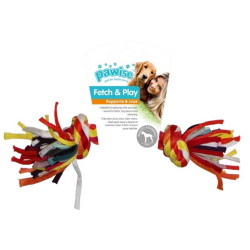 PW Παιχνίδι Σκύλου Colorful Braided Rope Bone