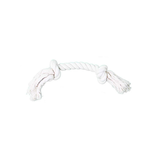 PW Παιχνίδι Σκύλου Rope Bone 2 Knots Natural PW Παιχνίδι Σκύλου Rope Bone 2 Knots Natural