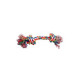 PW Παιχνίδι Σκύλου Rope Bone 2 Knots Multicolor PW Παιχνίδι Σκύλου Rope Bone 2 Knots Multicolor