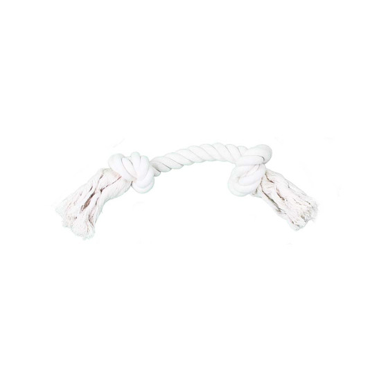 PW Παιχνίδι Σκύλου Rope Bone 2 Knots Natural PW Παιχνίδι Σκύλου Rope Bone 2 Knots Natural