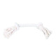 PW Παιχνίδι Σκύλου Rope Bone 2 Knots Natural PW Παιχνίδι Σκύλου Rope Bone 2 Knots Natural