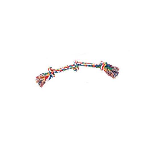 PW Παιχνίδι Σκύλου Rope Bone 3 Knots Multicolor