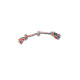 PW Παιχνίδι Σκύλου Rope Bone 3 Knots Multicolor