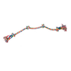 PW Παιχνίδι Σκύλου Rope Bone 3 Knots Multicolor