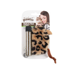 PW Παιχνίδι Γάτας Catnip Mouse Stuffless με ανταλλακτικό catnip (10cm )