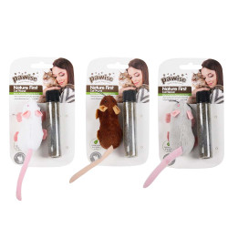 PW Παιχνίδι Γάτας Catnip Mouse με ανταλλακτικό catnip (8cm)