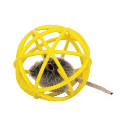 PW Παιχνίδι Γάτας Cage Ball Vibrating mouse (11cm)