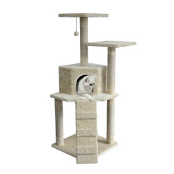PW Ονυχοδρόμιο Cat Tree with Cave S 65x59x128cm