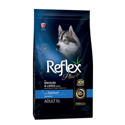 REFLEX PLUS MEDIUM/LARGE ADULT SALMON 