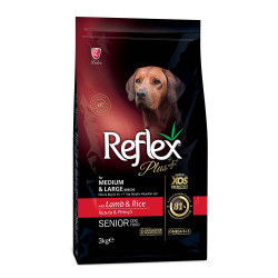 REFLEX PLUS MEDIUM/LARGE SENIOR LAMB 