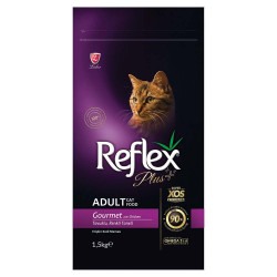 REFLEX PLUS CAT ADULT GOURMET MULTICOLOUR 