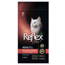 REFLEX PLUS CAT ADULT HAIRBALL SALMON 