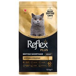 REFLEX PLUS BREED BRITISH SHORTHAIR ADULT CAT HYPOALLERGENIC