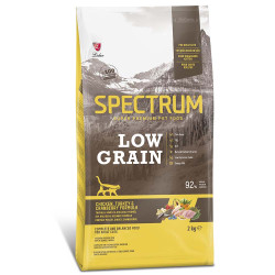 SPECTRUM LOW GRAIN CAT ADULT CHICKEN, TURKEY & CRANBERRY 