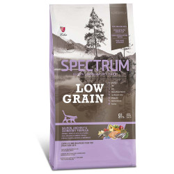 SPECTRUM LOW GRAIN CAT STERILISED SALMON, ANCHOVY & CRANBERRY 