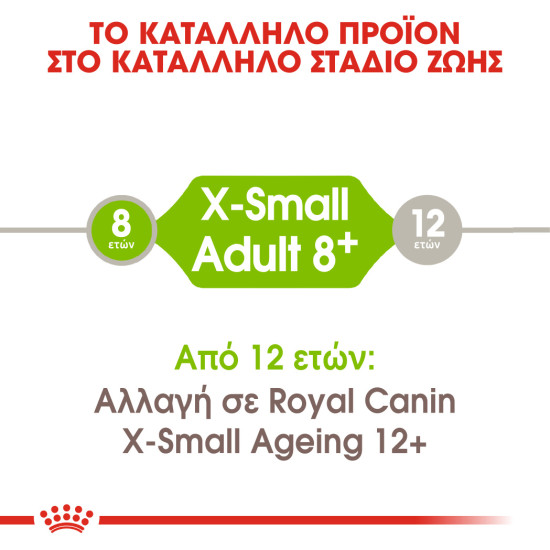 ROYAL CANIN XSMALL ADULT 8+ ROYAL CANIN XSMALL ADULT 8+