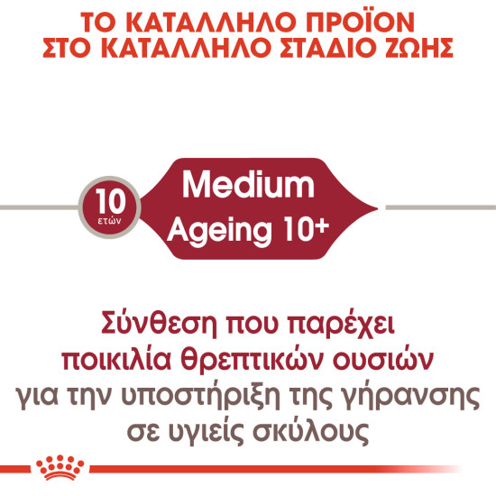 ROYAL CANIN MEDIUM AGEING 10X