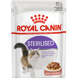 ROYAL CANIN STERILISED GRAVY 12X