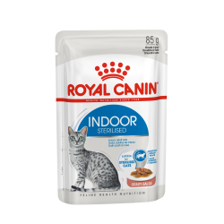 ROYAL CANIN INDOOR GRAVY 12X