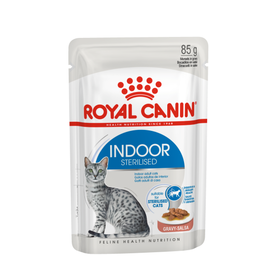 ROYAL CANIN INDOOR GRAVY 12X ROYAL CANIN INDOOR GRAVY 12X