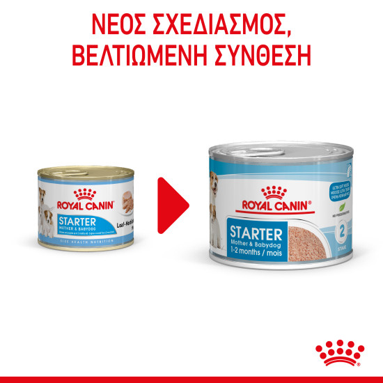ROYAL CANIN STARTER MOUSSE CAN 12X ROYAL CANIN STARTER MOUSSE CAN 12X